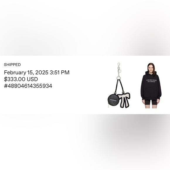 Anine Bing ‘Alto’ Black Sweatshirt - Picture 2 of 8